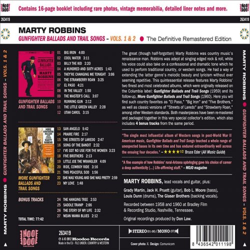 Marty Robbins - Gunfighter Ballads and Trail Songs Vols 1 & 2 (2021)