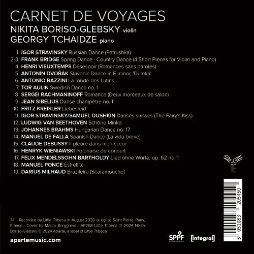 Nikita Boriso-Glebsky, Georgy Tchaidze - Carnet de voyages (2024) [Hi-Res]