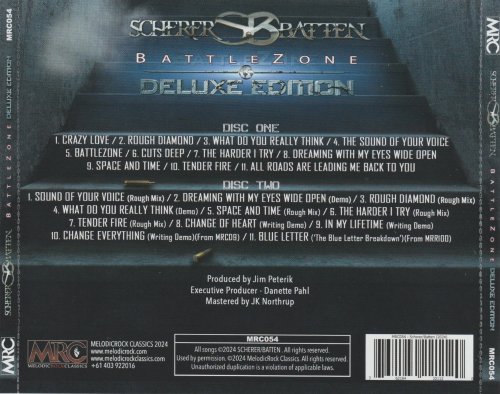 Scherer & Batten - BattleZone (2CD Deluxe) (2024)