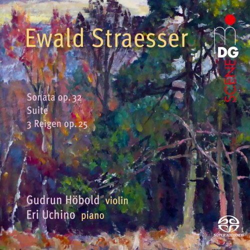 Gudrun Höbold, Eri Uchino - Straesser: Works for Violin and Piano (2021)