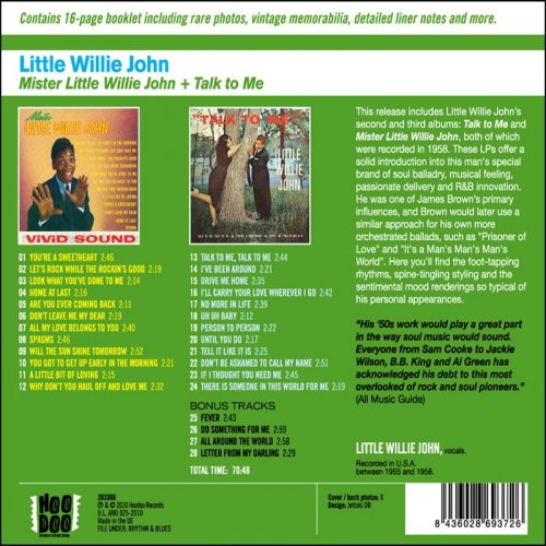 Little Willie John - Mister Little Willie John Plus Talk to Me (2021)