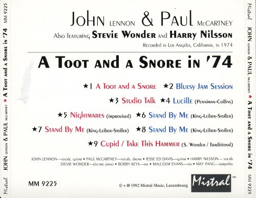 John and Paul - A Toot and a Snore in '74 (1992)