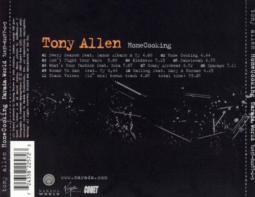 Tony Allen - Homecooking (2003)