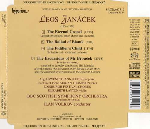 BBC Scottish Symphony Orchestra & Ilan Volkov - Janáček: Mr Brouček Suite, The Eternal Gospel & Other Orchestral Music (2005) [SACD]