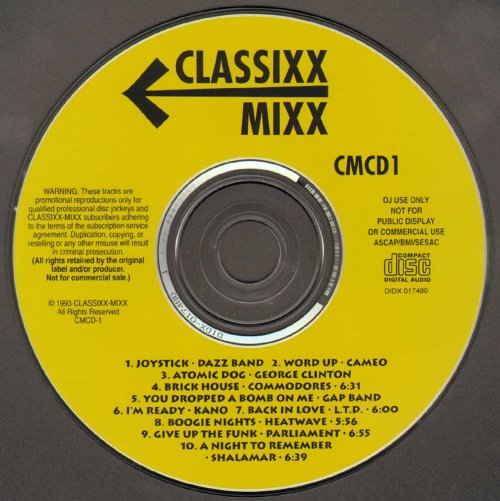 VA - Classixx Mixx CMCD1 (1993)