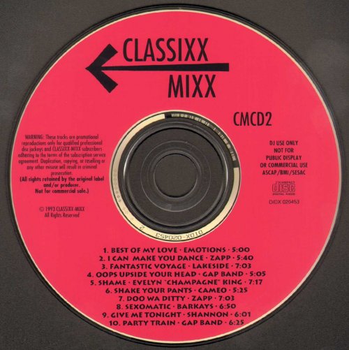 VA - Classixx Mixx CMCD2 (1993)