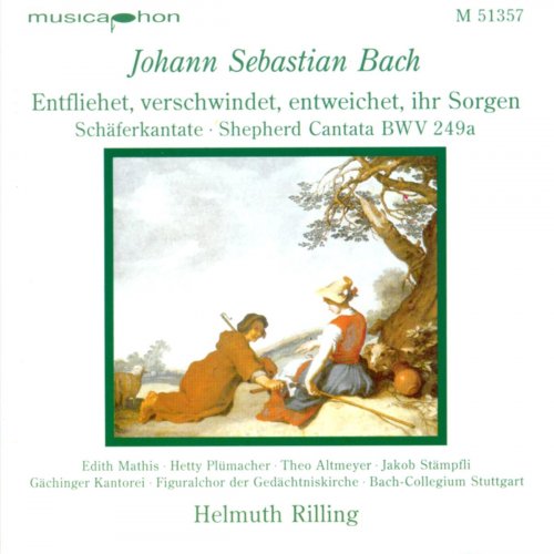 Edith Mathis, Collegium Stuttgart, Helmuth Rilling - J.S. Bach: Entfliehet, Verschwindet, Entweichet, Ihr Sorgen, Concerto for Oboe and Violin in D Minor (1995)