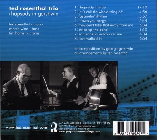 Ted Rosenthal Trio - Rhapsody in Gershwin (2014)