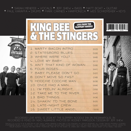 King Bee & the Stingers - Live from the Slippery Noodle (2024)