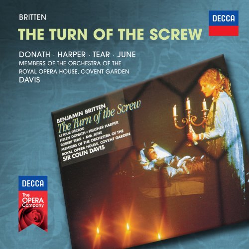 Helen Donath, Heather Harper, Robert Tear, Ava June, Royal Opera House Orchestra, Sir Colin Davis - Britten: The Turn Of The Screw (1982)