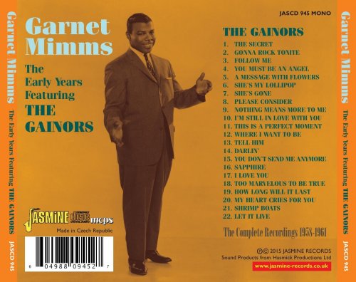 Garnet Mimms - The Early Years Featuring the Gainors, The Complete Recordings, 1958-1961 (2015)