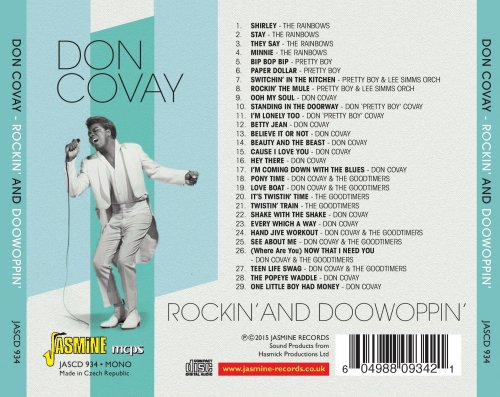 Don Covay - Rockin' and Doowoppin' - The Early Years (2015)