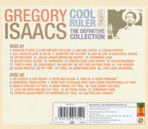 Gregory Isaacs - Cool Ruler: The Definitive Collection (2003)