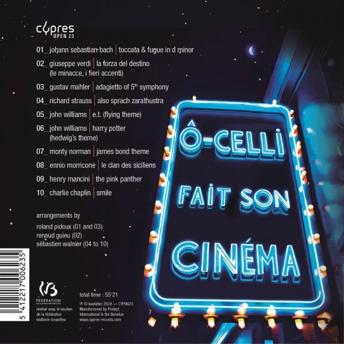 Ô-Celli - Ô-Celli fait son cinéma (2024) [Hi-Res]