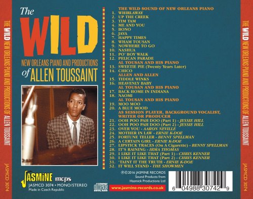 Allen Toussaint - The Wild New Orleans Piano & Productions of Allen Toussaint (2016)