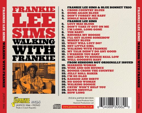 Frankie Lee Sims - Walking with Frankie (2016)