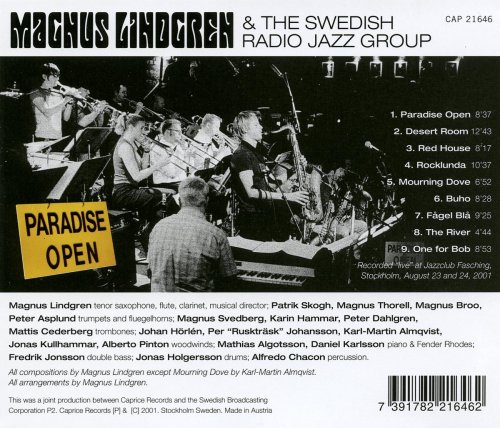 Magnus Lindgren - Lindgren, M: Paradise Open (2001)