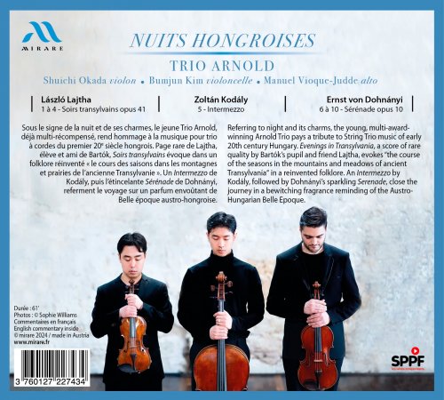 Trio Arnold - Nuits Hongroises (2024) [Hi-Res]