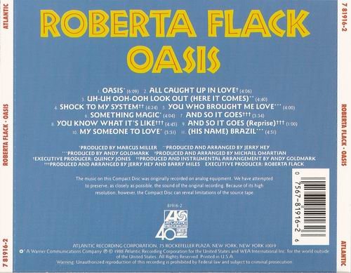 Roberta Flack - Oasis (1988) CD Rip