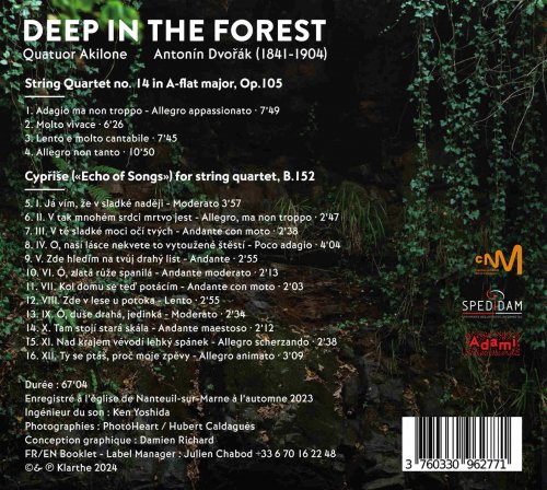 Quatuor Akilone - Deep in the forest (2024) [Hi-Res]