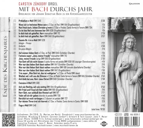 Carsten Zündorf - Mit Bach durchs Jahr, Vol. 6 (2024)