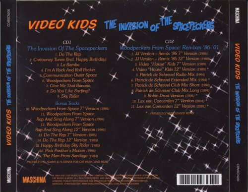 Video Kids - The Invasion Of The Spacepeckers (Deluxe Edition) (2024)