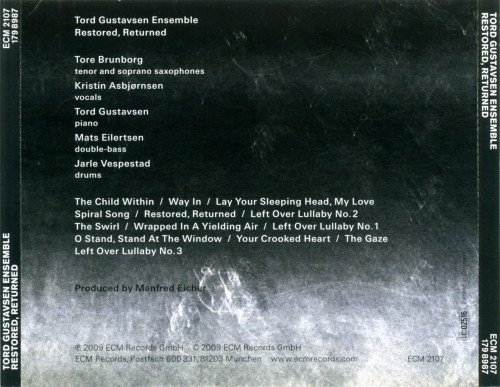 Tord Gustavsen Ensemble - Restored, Returned (2009)