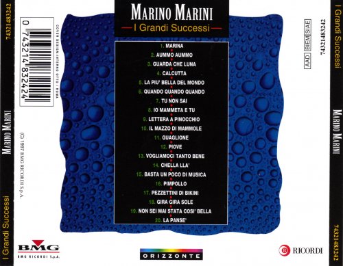 Marino Marini - I Grandi Successi (1997)