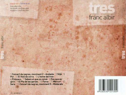 Franc Albir - Tres (2013)