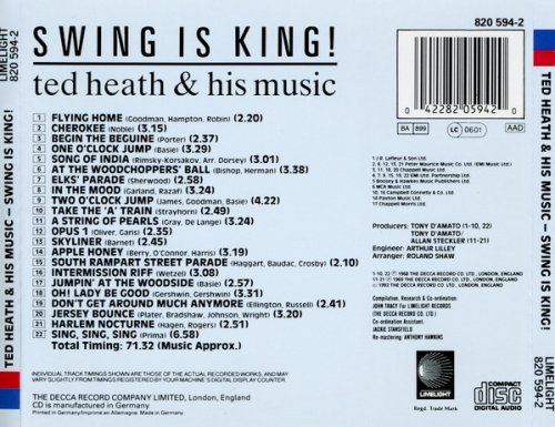 Ted Heath & His Music - Swing Is King! (1992)