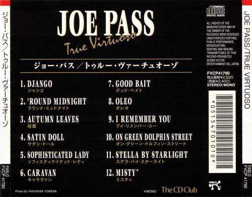 Joe Pass - True Virtuoso (2005)