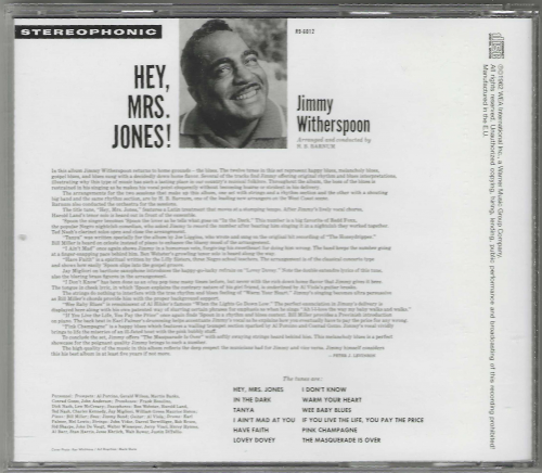 Jimmy Witherspoon - Hey, Mrs. Jones (2014)