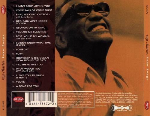 Ray Charles - Love Songs (1999)