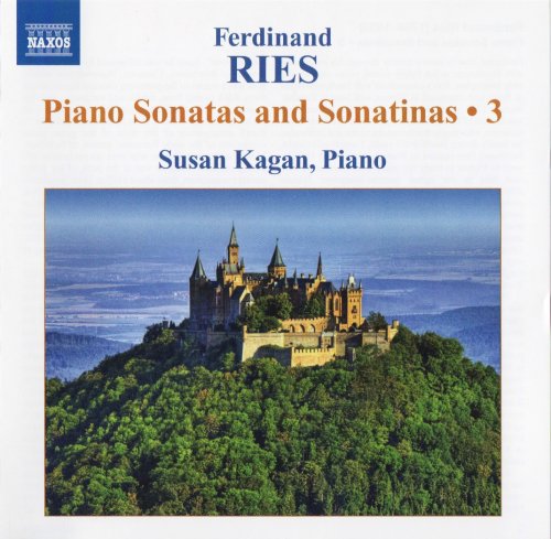 Susan Kagan - Ries: Piano Sonatas and Sonatinas, Vol. 3 (2010) CD-Rip