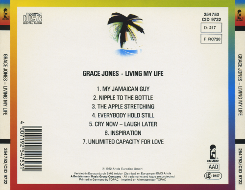 Grace Jones - Living My life (1982)