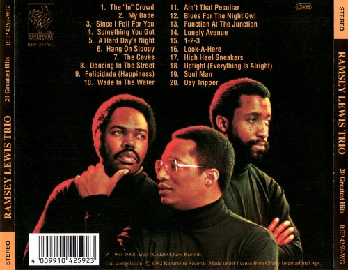 The Ramsey Lewis Trio - 20 Greatest Hits (1992)