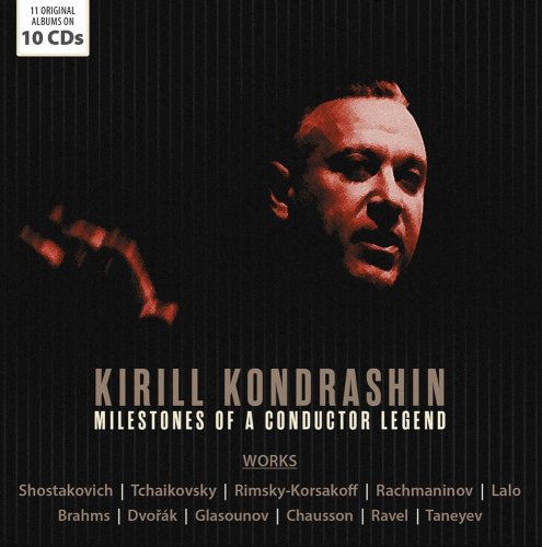 Kirill Kondrashin - Milestones Of A Conductor legend (10CD Box Set) (2024)