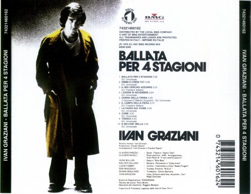 Ivan Graziani - Ballata Per 4 Stagioni (1976) [1997]