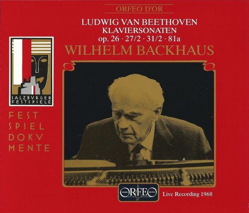 Wilhelm Backhaus - Beethoven: Piano Sonatas Nos. 12, 14, 17, 26 (1992) CD-Rip