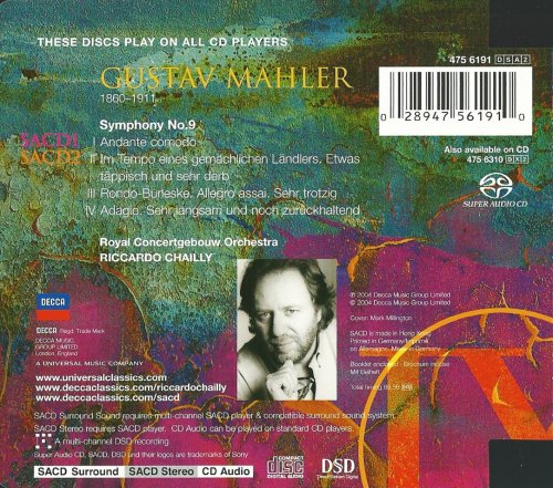 Concertgebouw Orchestra, Riccardo Chailly - Mahler: Symphony No. 9 (2004) CD-Rip