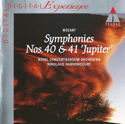 Concertgebouw Orchestra, Nikolaus Harnoncourt - Mozart: Symphonies Nos. 40 & 41 (1992) CD-Rip