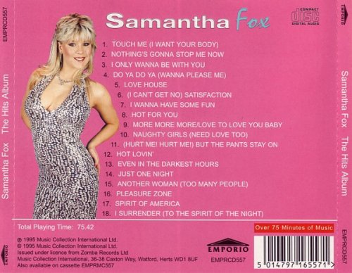 Samantha Fox - The Hits Album (1995) Lossless