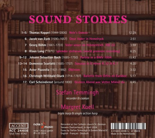 Margret Koell, Stefan Temmingh - Sound Stories (2024) [Hi-Res]