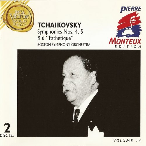 Boston Symphony Orchestra, Pierre Monteux - Tchaikovsky: Symphonies Nos. 4, 5 & 6 (1994) CD-Rip