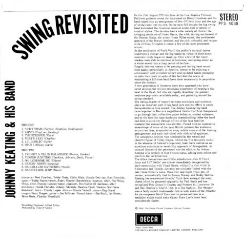 Johnny Keating & His Band - Swing Revisited (2014)