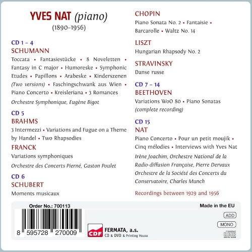 Yves Nat - The French Piano Legend 29-56 (2024)