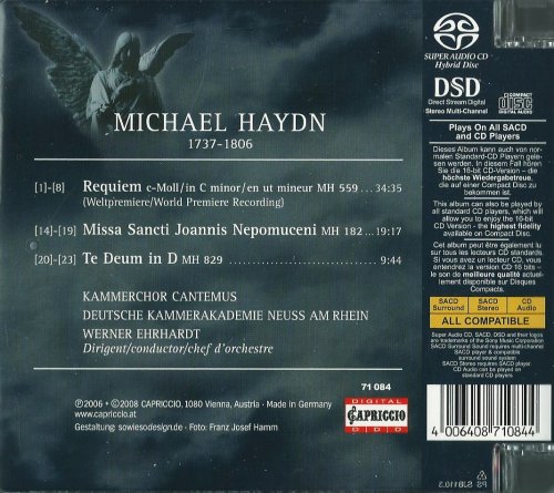 Deutsche Kammerakademie Neuss, Werner Ehrhardt - Haydn: Requiem, Missa Sancti Joannis Nepomuceni, Te Deum (2008) CD-Rip