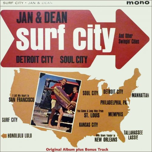 Jan and Dean - Surf City (Original Album Plus Bonus Tracks) (2013)