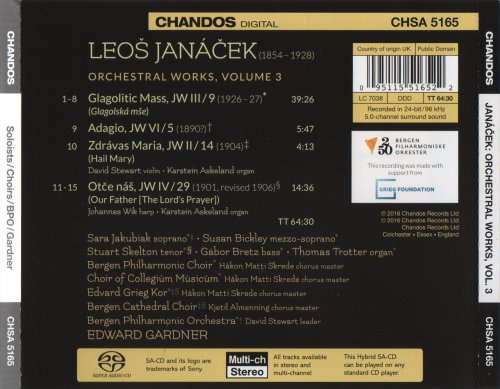 Edward Gardner - Janacek: Orchestral Works, Vol.3 (2016) [SACD]