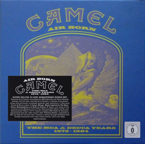 Camel - Air Born: The MCA & Decca Years 1973-1984 (2023) {Blu-ray}